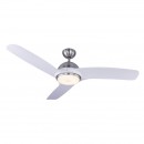 Globo 03359 LED stropné svietidlo s ventilátorom Rolando 1x22W | 2700-4000K - nastaviteľné, s diaľkovým ovládačom