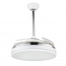 Globo 0351 LED stropné svietidlo s ventilátorom Cabrera 1x36W | 3000-6000K - nastaviteľné, s diaľkovým ovládačom