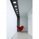 Globo 12006 LED zápustné svietidlo Manda 1X9W | 600lm | 4000K - chróm