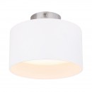 Globo 12016W LED stropné svietidlo Jenny  1x16W | 550lm | 3000K -  s doplnkovým zdrojom svetla 1x6W | 220lm | 4000K, biela