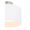 Globo 12016W LED stropné svietidlo Jenny  1x16W | 550lm | 3000K -  s doplnkovým zdrojom svetla 1x6W | 220lm | 4000K, biela