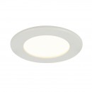 Globo 12390-9D LED zápustné bodové svietidlo Unella 1X9W | 650L | 3000K-4000K-6000K - fixácia farieb, stmievateľné, biela