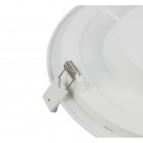 Globo 12391-16D LED zápustné bodové svietidlo Unella 1x16W | 1200L | 3000K-4000K-6000K - stmievateľné, fixácia farieb, biela