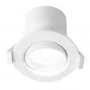 Globo 12393-9D LED zápustné bodové svietidlo Polly 1X9W | 720L | 3000K - biela