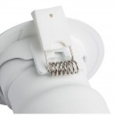 Globo 12393-9D LED zápustné bodové svietidlo Polly 1X9W | 720L | 3000K - biela