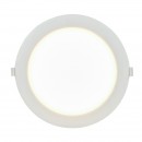 Globo 12395-24 LED zápustné bodové svietidlo Polly 1x24W | 1900L | 3000K | IP65 - biela