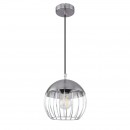 Globo 15034H závesné stropné svietidlo Murro 1x60W | E27 - matný nikel, chróm