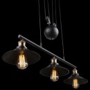 Globo 15053-3 závesné stropné svietidlo Lenius 3x60W | E27