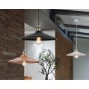 Globo 15060 závesné stropné svietidlo Knud 1x60W | E27 | 390lm | 2700K - čierna, zlatá