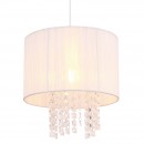 Globo 15098 závesný luster Pyra 1x60W | E27 - biela