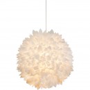 Globo 15115H závesné stropné svietidlo Nala 1x60W | E27 - biela