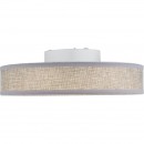Globo 15185D2 LED stropné svietidlo Paco 1x24W | 1120lm | 3000K - šedá, biela