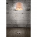 Globo 15185S stojaca lampa Paco 1x60W | E27 - šedá, matný nikel