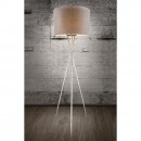 Globo 15185S1 stojacie svietidlo Paco 1x60W | E27 - šedá, matný nikel