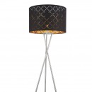 Globo 15229S1 stojaca lampa Clarke 2x40W | E27