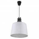 Globo 15255 závesné stropné svietidlo Livia 1x60W | E27 - šedá