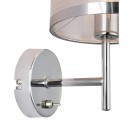 Globo 15259W nástenné svietidlo Naxos 1x40W | E14 - chróm