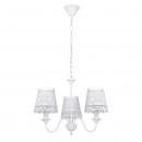 Globo 15372-3H závesné stropné svietidlo Sabadell 3x40W | E14 - biela