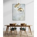 Globo 15855-3 závesné stropné svietidlo Varus 3x40W | E27
