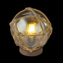 Globo 15859T stolové svietidlo Tiko 1x40W | E27 - hrdza, hnedá