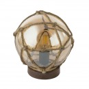 Globo 15859T stolové svietidlo Tiko 1x40W | E27 - hrdza, hnedá