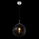 Globo 15862 závesné stropné svietidlo Varus 1x40W | E27 - matný nikel, dymová