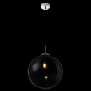 Globo 15863 závesné stropné svietidlo Varus 1x40W | E27 - matný nikel, dymová