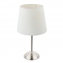 Globo 21001N stolové svietidlo Jarome 1x40W | E14 - matný nikel, biela