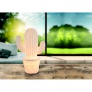 Globo 22804 stolové svietidlo Chaita 1x25W | E14 - kaktus, biela