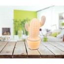 Globo 22808 LED stolové svietidlo Chaita 1x0,06W | 2700K - kaktus, biela