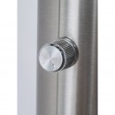 Globo 24134-10S LED stojacie svietidlo Roslin 10x5W | 4700lm | 3000K - stmievateľné, ohybné ramená, matný nikel