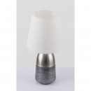 Globo 24135W stolové svietidlo Eugen 1x40W | E14 - biela, šedá