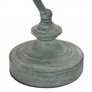 Globo 24917G stolové svietidlo Antique 1x25W | E14 - strieborná, imitácia kameňa