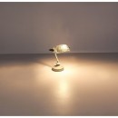 Globo 24917G stolové svietidlo Antique 1x25W | E14 - strieborná, imitácia kameňa