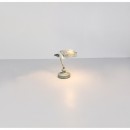 Globo 24917G stolové svietidlo Antique 1x25W | E14 - strieborná, imitácia kameňa