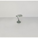 Globo 24917G stolové svietidlo Antique 1x25W | E14 - strieborná, imitácia kameňa