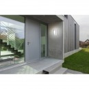 Globo 3156S vonkajšia nástenná lampa s pohybovým snímačom Orlando 1x60W | E27 | IP44 - nerez, opál