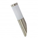 Globo 3157SLED LED nástenné vonkajšie svietidlo Boston Led s pohybovým snímačom 1X9W | E27 LED | 500L | 3000K | IP44 - opál