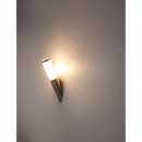 Globo 3157SLED LED nástenné vonkajšie svietidlo Boston Led s pohybovým snímačom 1X9W | E27 LED | 500L | 3000K | IP44 - opál
