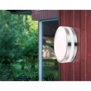 Globo 32209 vonkajšie stropné svietidlo Creek 1x20W | E27 LED | IP44 - nerez, opál