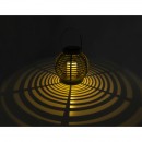 Globo 33283 LED vonkajšie solárne svietidlo 1x0,06W | IP44 - možnosť zavesenia, hnedá