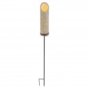 Globo 33605 LED vonkajšie solárne svietidlo Solar 1x0,06W | 2700K | IP44 - na zapichnutie, bambus