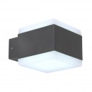 Globo 34173RGBSH LED vonkajšie nástenné svietidlo Slice 1x15W | 3000-6500K | IP44 | RGB - stmievateľné