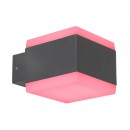 Globo 34173RGBSH LED vonkajšie nástenné svietidlo Slice 1x15W | 3000-6500K | IP44 | RGB - stmievateľné