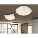 Globo 40484 LED stropné svietidlo Noir 1x12W | 900lm | 3500K - satinované sklo, biela
