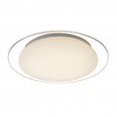 Globo 41315-12 LED stropné svietidlo Sajama 1x12W | 700l | 3000K-4200K-6400K - trblietavý efekt, fixácia farieb, biela