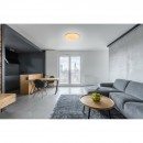 Globo 41315-12 LED stropné svietidlo Sajama 1x12W | 700l | 3000K-4200K-6400K - trblietavý efekt, fixácia farieb, biela