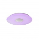 Globo 41329N LED stropné svietidlo Nicole 1x50W | 2600lm | 3000-6000K | RGB - bluetooth, reproduktor, stmievateľné, diaľkový ovládač, fixácia farieb, menič farby, biela, opál
