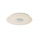 Globo 41329N LED stropné svietidlo Nicole 1x50W | 2600lm | 3000-6000K | RGB - bluetooth, reproduktor, stmievateľné, diaľkový ovládač, fixácia farieb, menič farby, biela, opál