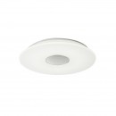 Globo 41329N LED stropné svietidlo Nicole 1x50W | 2600lm | 3000-6000K | RGB - bluetooth, reproduktor, stmievateľné, diaľkový ovládač, fixácia farieb, menič farby, biela, opál